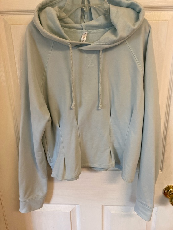 Fabletics Tops - Light Blue Fabletics Hoodie Sweatshirt
